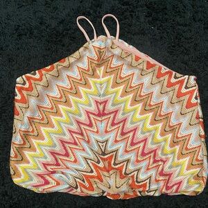 Express Peach Sleeveless Top